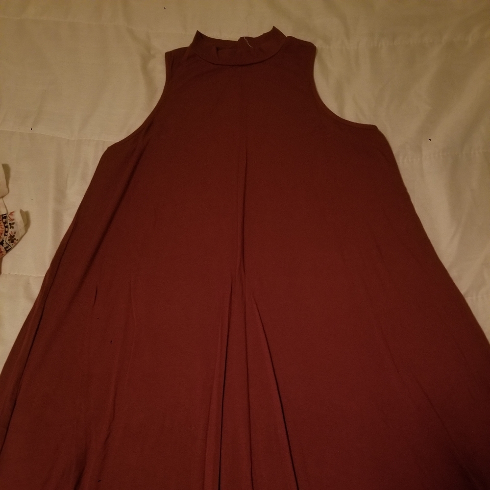 Flowy Turtle Neck Dress